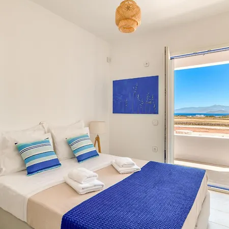 Paros Sea View Eco - Aetherian Ciel Villas, Alia בית נופש Mármara