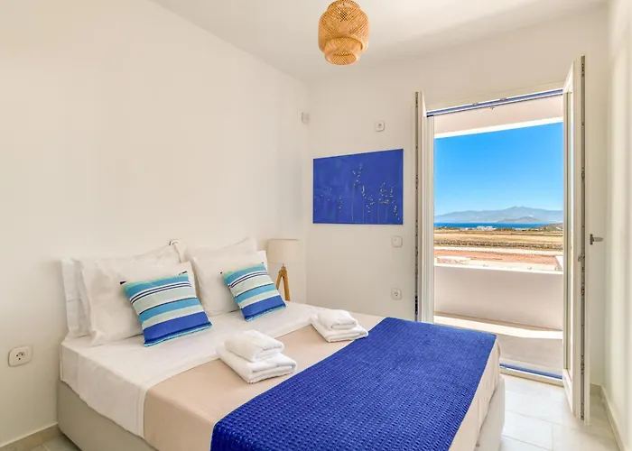 Paros Sea View Eco - Aetherian Ciel Villas, Alia Vakantiehuis Mármara