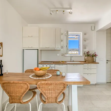 Paros Sea View Eco - Aetherian Ciel Villas, Alia Tatil Evi *